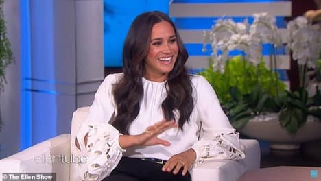 Lần đầu lên show lớn sau khi sinh con, Meghan đã bị MC Úc 'cà khịa' đầy thâm thúy  4
