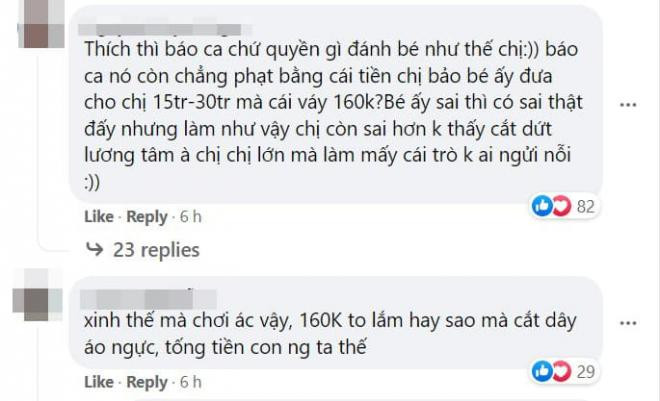 Cộng đồng mạng phẫn nộ cảnh cô bé 16 tuổi bị chủ shop cắt tóc, cắt áo và đòi 15 triệu vì ăn cắp chiếc váy, đã quỳ khóc xin tha nhưng vẫn bị đánh đập 11 Cộng đồng mạng phẫn nộ cảnh cô bé 16 tuổi bị chủ shop cắt tóc, cắt áo và đòi 15 triệu vì ăn cắp chiếc váy, đã quỳ khóc xin tha nhưng vẫn bị đánh đập 11