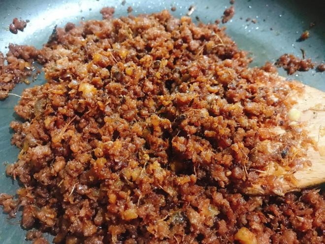 cách làm thịt chưng mắm 3
