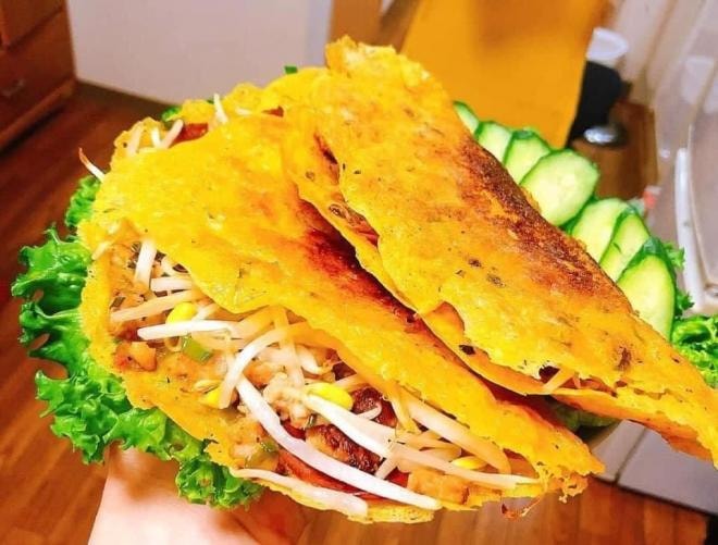 cách làm bánh xèo  1