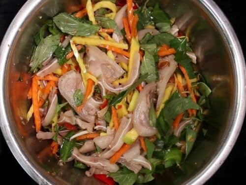 nộm tai lợn xoài xanh  0