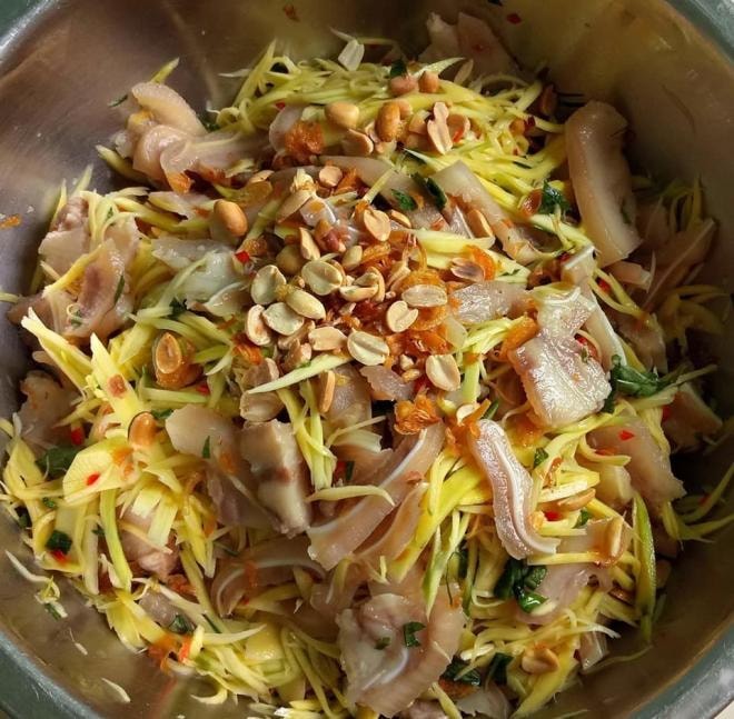 nộm tai lợn xoài xanh  1