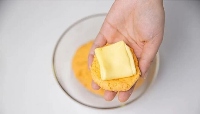 Bánh dẻo khoai lang phô mai 1 Bánh dẻo khoai lang phô mai 1