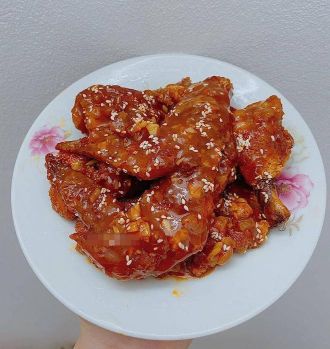 cánh gà sốt kiểu hàn  0