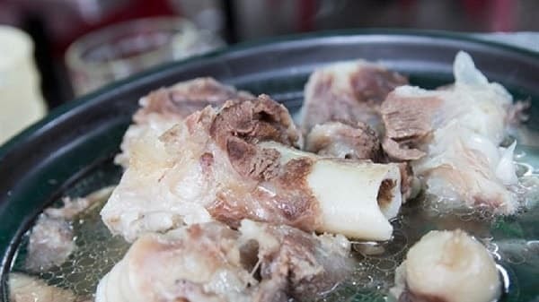 cách nấu cháo xương  0
