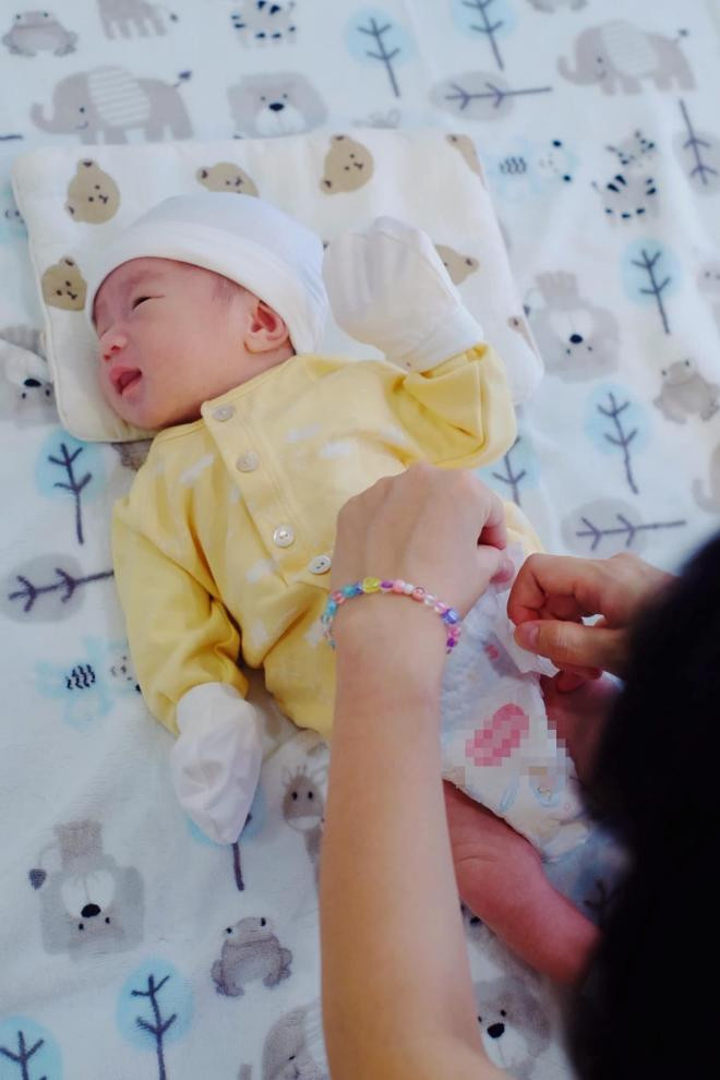 em gái Diệp Chi sau sinh  3