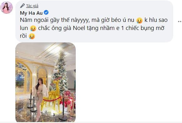 âu hà my bụng to bất thường 1 âu hà my bụng to bất thường 1