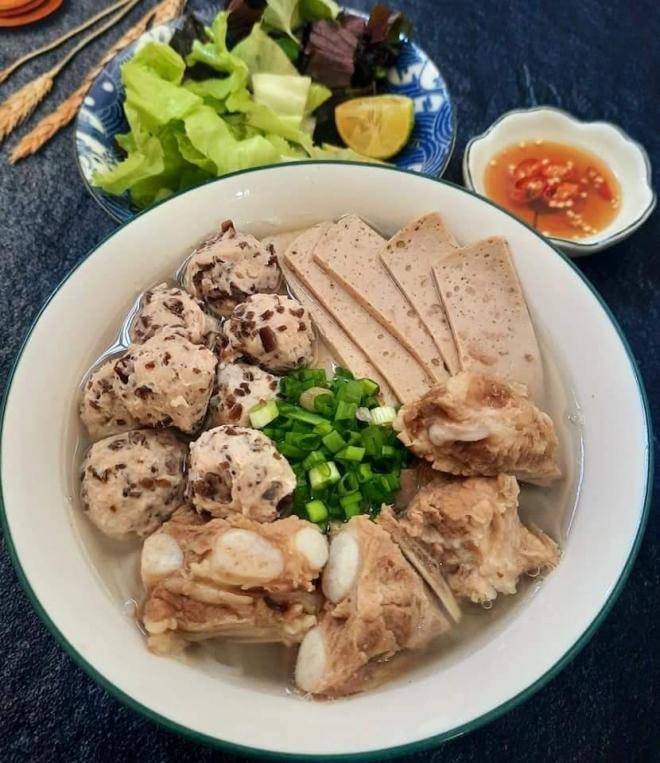 cách làm bún mọc  1