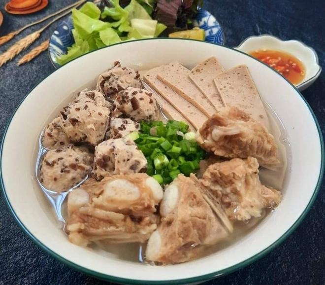 cách làm bún mọc  2