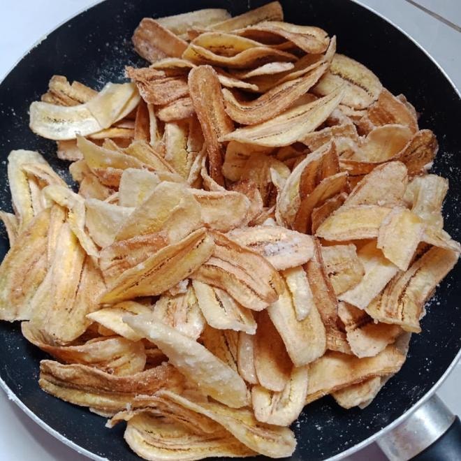 cách làm chuối ngào đường  2