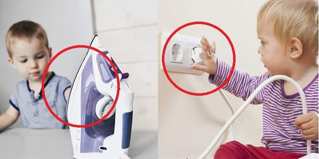 quy tắc an toàn cho trẻ 5