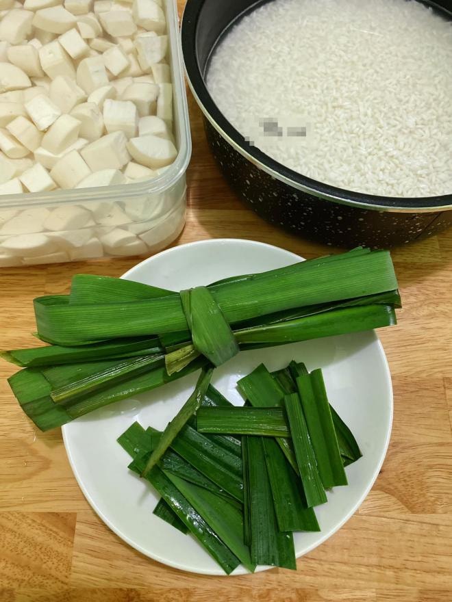 cách nấu xôi sắn  1