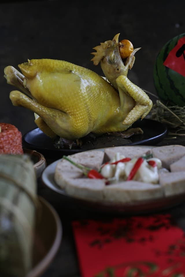 gà luộc 0