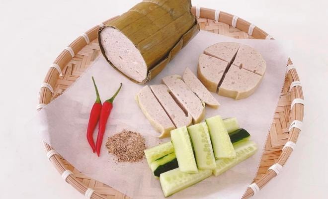 làm giò lụa  2