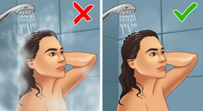 gội và xả tóc đúng cách  1