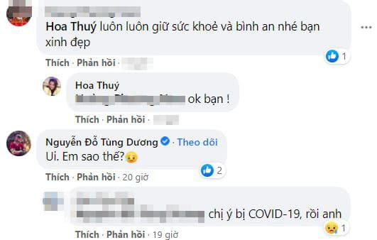 Hoa Thúy mắc covid 0