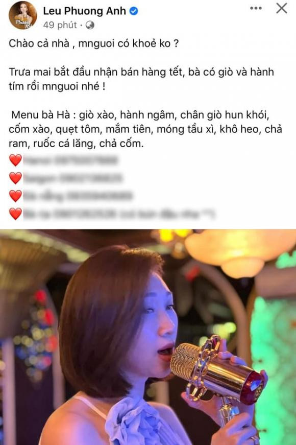ca sĩ lều phương anh, sao việt