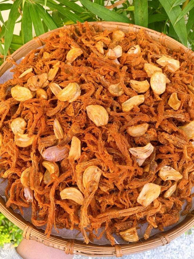 khô heo cháy tỏi 0