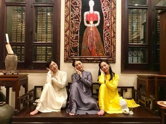 ba chị em nghệ sĩ Lê Khanh 1