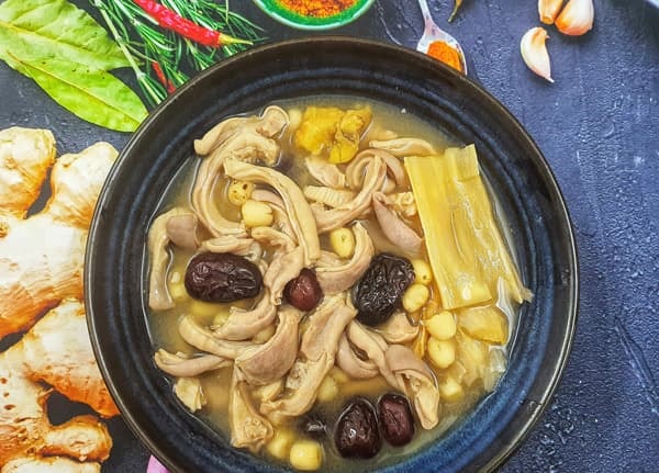 cách làm món dạ dày hầm  1