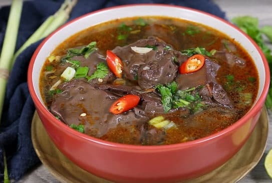 cách luộc tiết  0
