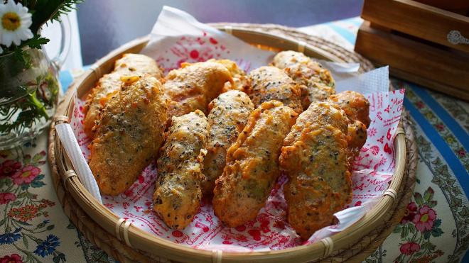cách làm bánh chuối chiên  0