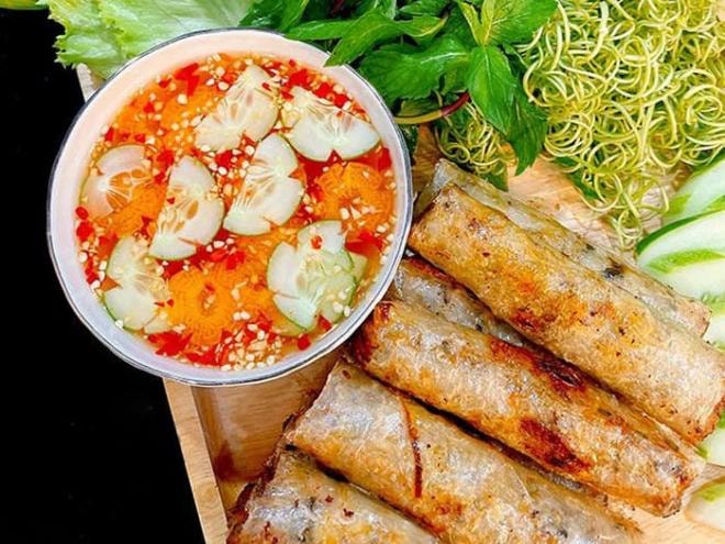 nem rán bằng nồi chiên không dầu  0