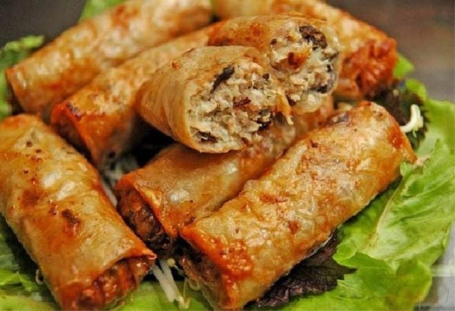 nem rán bằng nồi chiên không dầu  1