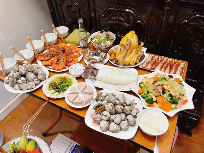 mâm cỗ cúng tất niên 9 mâm cỗ cúng tất niên 9