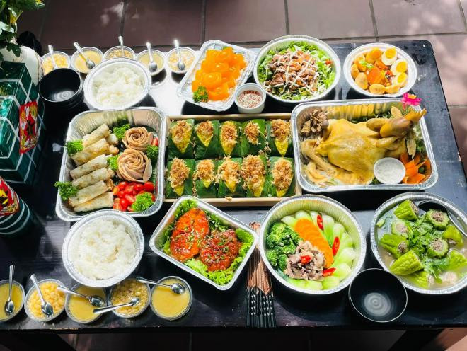 mâm cỗ cúng tất niên 4 mâm cỗ cúng tất niên 4