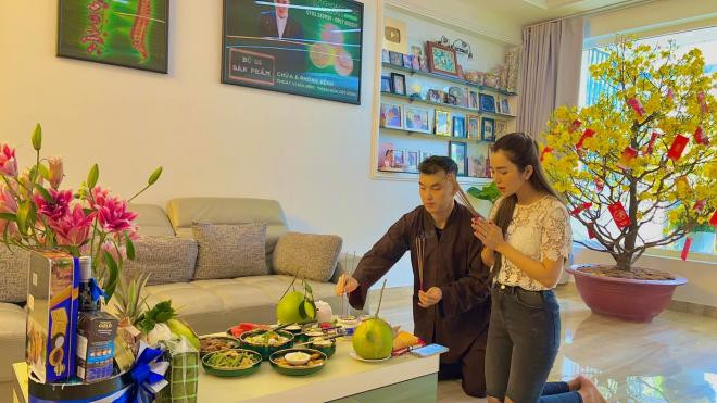 mâm cỗ cúng tất niên của sao việt 2 mâm cỗ cúng tất niên của sao việt 2