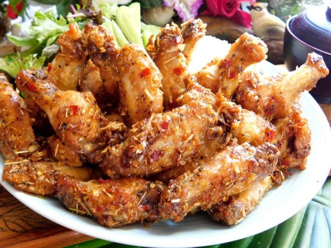 cánh gà rang sả ớt  0