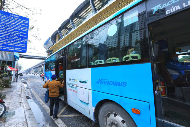 Xe bus Hà Nội hoạt động 100% công suất - Ảnh 4.