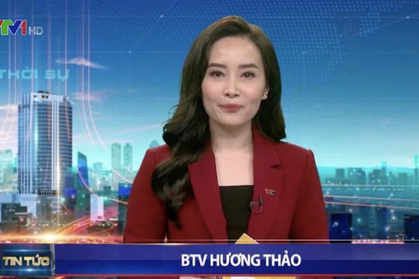 Thêm một MC nói giọng miền Nam lên sóng bản tin Thời sự của VTV, nhan sắc gây bất ngờ 1