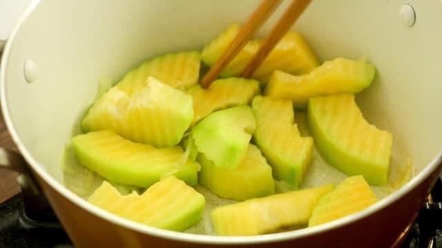 canh đu đủ nấm rơm  1