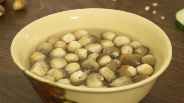 canh đu đủ nấm rơm  3