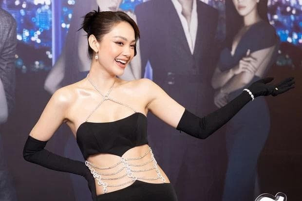 Minh Hằng nghi mặc váy nhái 2
