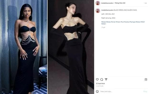 Minh Hằng nghi mặc váy nhái 0
