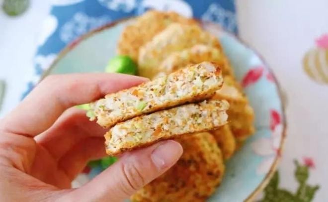 bánh tôm rau củ  0