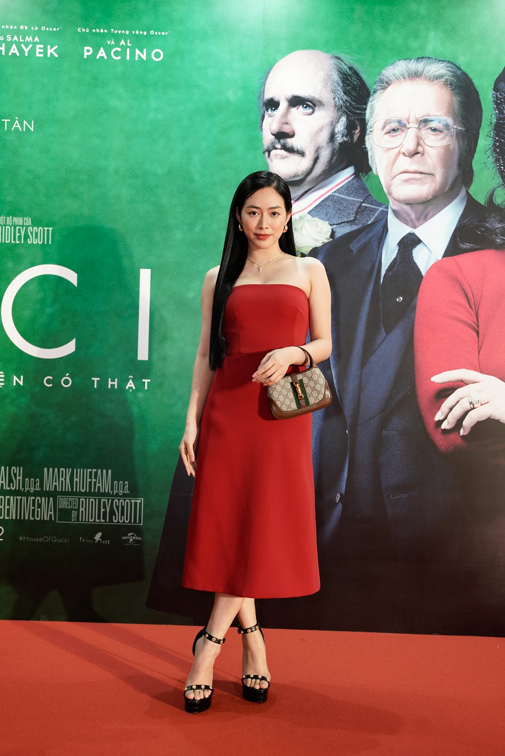 Dàn sao Việt lên đồ 'cực gắt' tại buổi công chiếu phim Gia tộc Gucci - ảnh 1