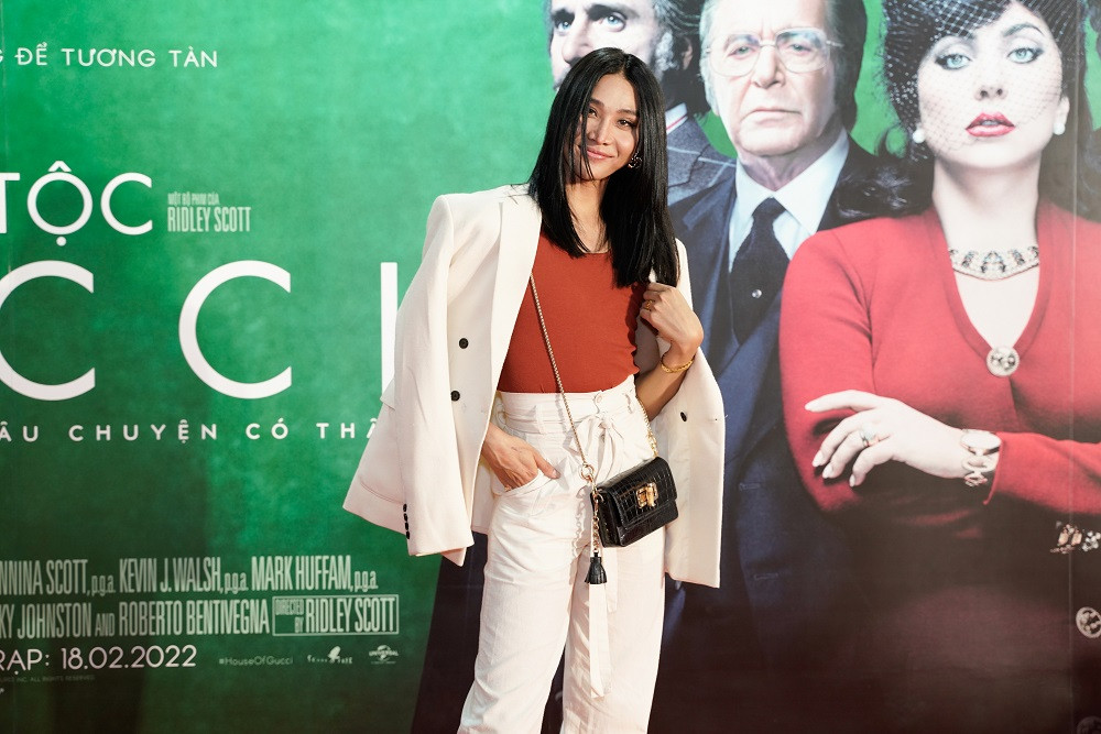 Dàn sao Việt lên đồ 'cực gắt' tại buổi công chiếu phim Gia tộc Gucci - ảnh 3