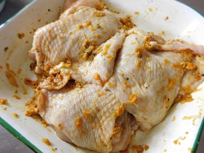 đùi gà sốt tiêu đen 0