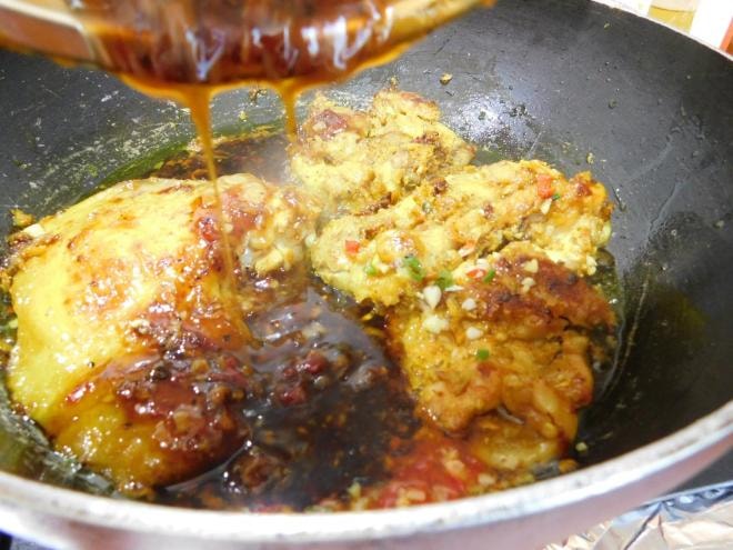 đùi gà sốt tiêu đen 2