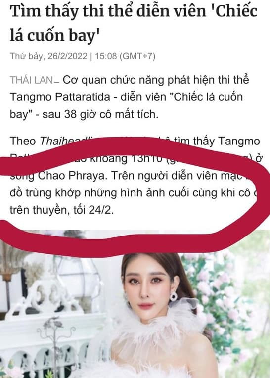 Quế Vân chỉ ra điểm trùng hợp kì lạ trong cái chết của mĩ nhân Thái Tangmo  Nida và diễn viên Ốc Bảo Bảo