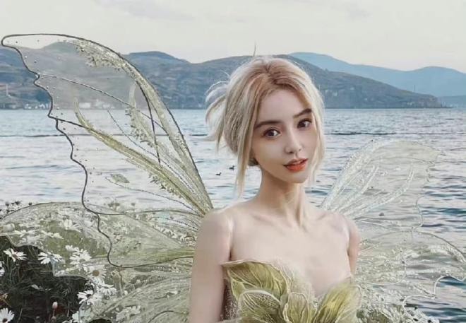 Angelababy mừng tuổi 33, mái tóc vàng nâng tầm visual ngút ngàn, thần thái tiên tử kinh diễm 5