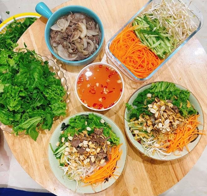 bún bò trộn Nam Bộ 0