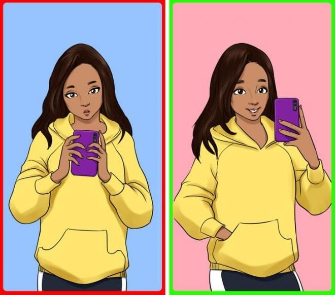 cách chụp ảnh selfie 8