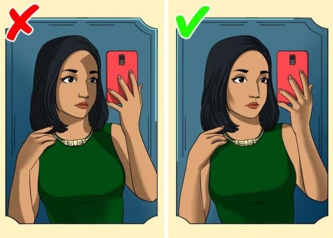 cách chụp ảnh selfie 3