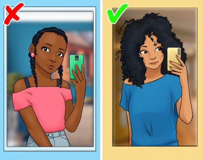 cách chụp ảnh selfie 7