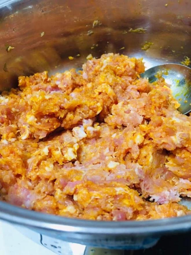 thịt chưng mắm tép 1